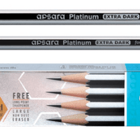 Apsara Platinum Extra Dark Pencils - Sherza Allstore