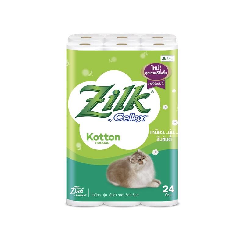 ZILK Kotton by Cellox Toilet Paper 24 Rolls 379.6g - Sherza Allstore