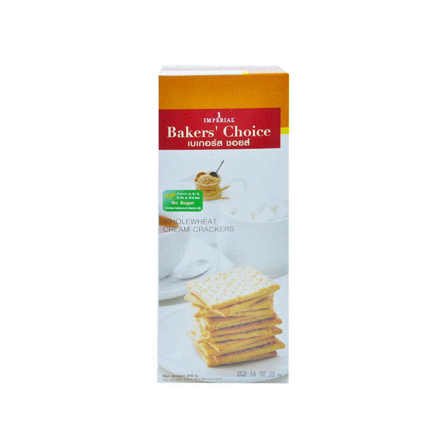IMPERIAL Bakers Choice Wholewheat Cream Crackers 240g